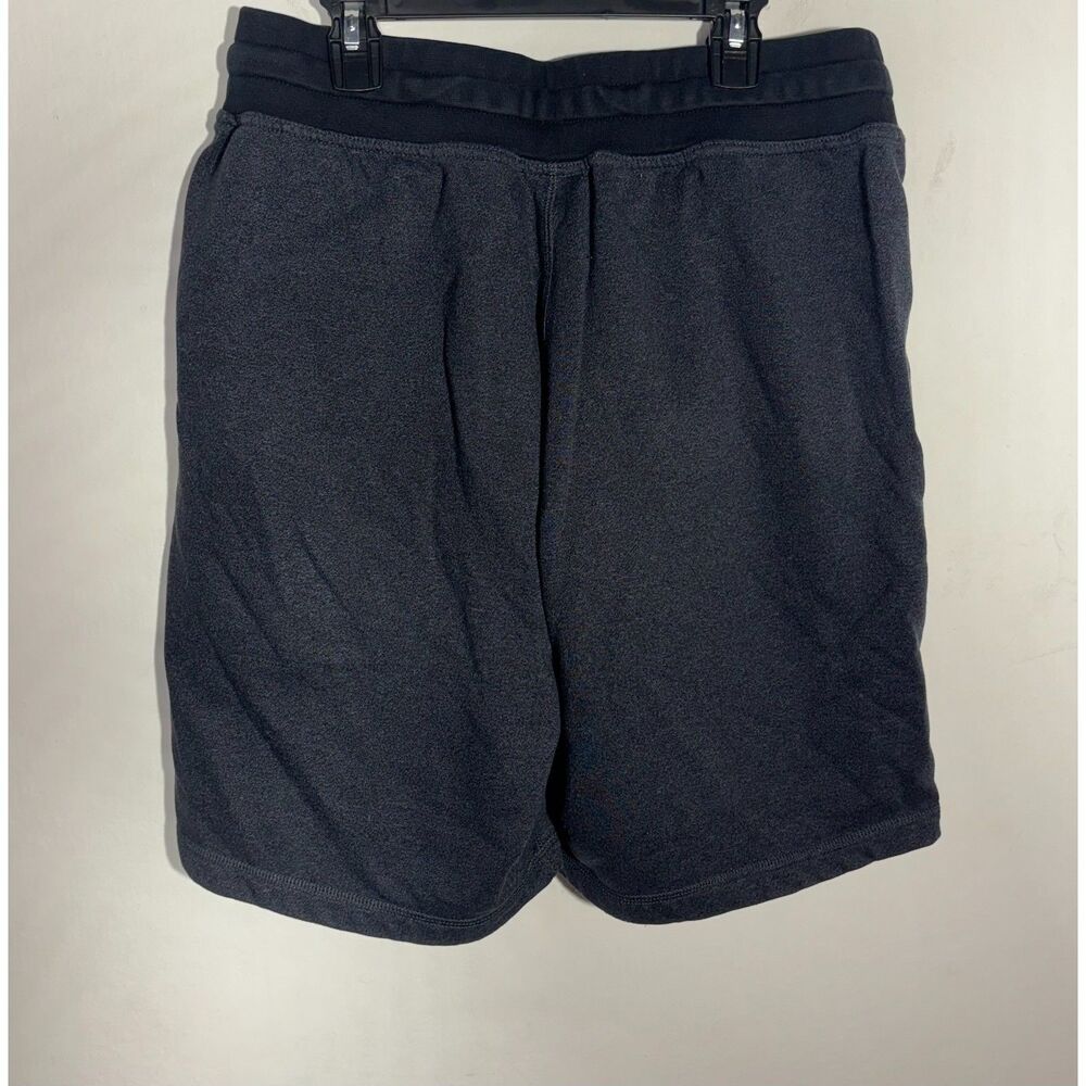 Nike Sportswear Fleece Shorts Men's Size M Charcoal Black Drawstring 725241-060